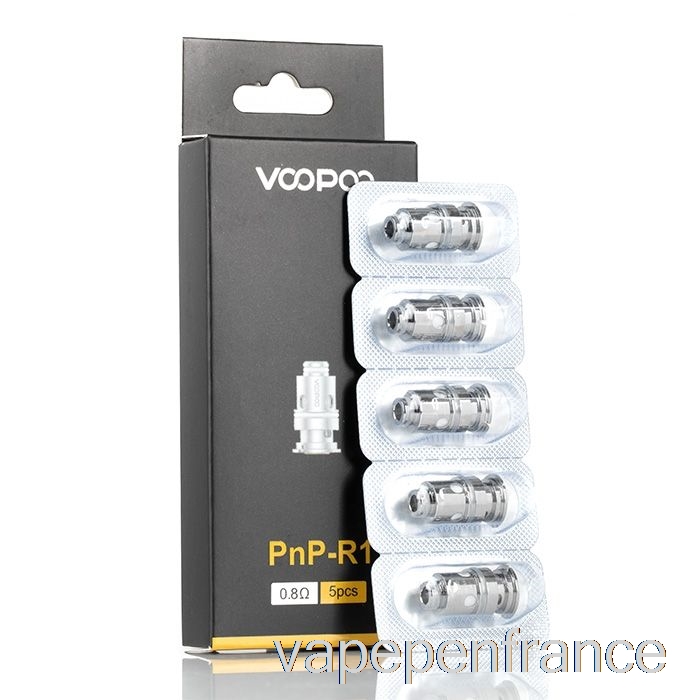 Bobines De Remplacement Voopoo PNP 0,8 Ohm PNP-R1 Stylo Vape à Double Bobine